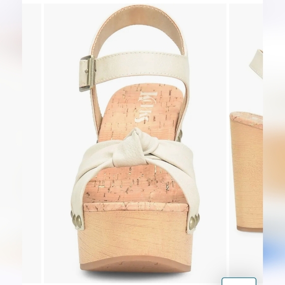 KORKS Dawson Platform Wedge Sandal Heel - Picture 5 of 5